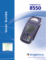 Ingenico 8550 User manual