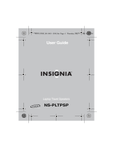 Insignia NS-PLTPSP User manual