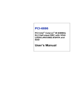 Intel PCI-6886 User manual