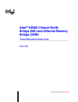 Intel E8500 User manual