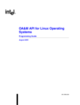 Intel OA&M API for Linux Operating User manual