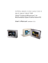 Intel OPEN (660) 120/140/150 II User manual
