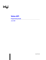 Intel Voice API 52377002 User manual