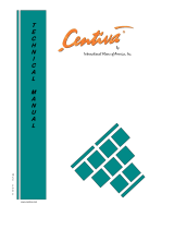 International Home Products Centiva Classic Concrete User manual
