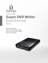 Iomega SUPER DVD WRITER USB 2.0 User manual