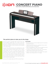 iON CONCERT PIANO User manual