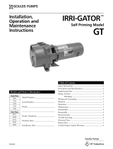 ITT GT07 User manual