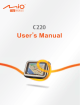 Mio 220 User manual
