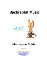 Jack Rabbit Slims Video Games Version 2.6 User manual