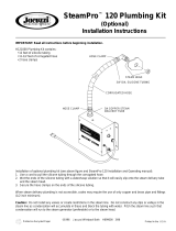 Jacuzzi SteamPro 120 User manual