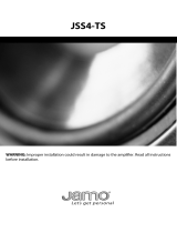 Jamo JSS4-TS User manual