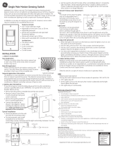 GE 57885 User manual