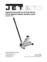Jet Tools 3-Ton User manual