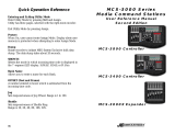 JL Audio MCS-3800 User manual