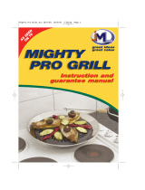 John Mills Mighty Pro Grill User manual