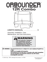 Jumpking 12ft User manual