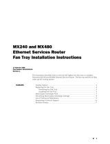 Juniper Networks MX240 User manual