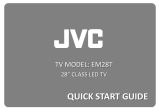 JVC EM28T Quick start guide