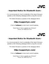 JVC KW-ADV64BT Important Notice