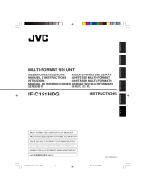 JVC IF-C151HDG User manual