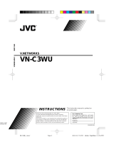 JVC VN-C3WU User manual
