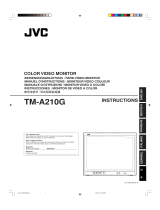 JVC TM-A210G User manual
