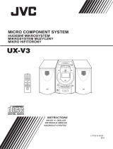 JVC UX-V3 User manual