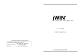 jWIN JV-TV5020 User manual