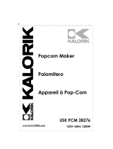 KALORIK - Team International Group Popcorn Poppers USK PCM 28276 User manual