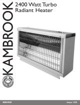 Kambrook KRH500 User manual