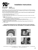 K&N Engineering HA-4503 User manual