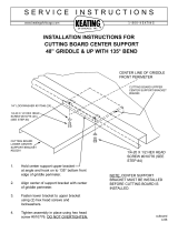 Keating Of Chicago 48" Griddle User manual
