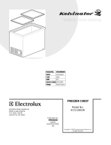 Kelvinator KCG130GW0 User manual