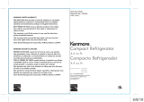 Kenmore 4.4 cu. ft. Compact Refrigerator - Black ENERGY STAR Manufacturer's Warranty