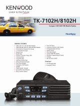 Kenwood FleetSync TK-8102H User manual