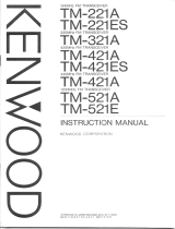Kenwood TM-221ES User manual