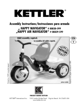 Kettler HAPPY NAVIGATOR 08838-599 User manual