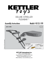 Kettler DELUXE STROLLER PUSHBAR 8135-199 User manual