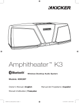 Kicker 2014 Amphitheater K3 | iK3BT Owner's manual