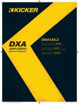 Kicker DXA125.2 User manual
