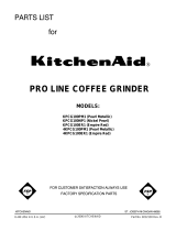 KitchenAid KPCG100NP1 User manual