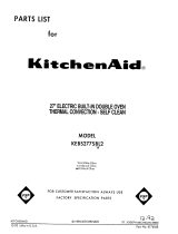 KitchenAid KEBS277SBL2 User manual