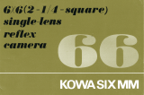 Kowa Six MM Operating instructions