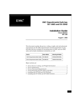 EMC Connectrix  DS-32M2 User manual