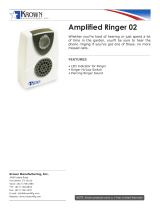 Krown Manufacturing AmplifiedRinger 02 User manual