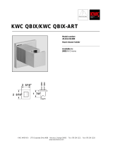 KWC QBIX/QBIX-ART 26.241.310.000 User manual