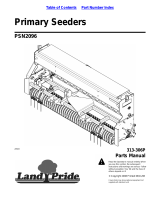 Land Pride 313-306P User manual