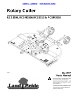 Land Pride RCS3596 User manual