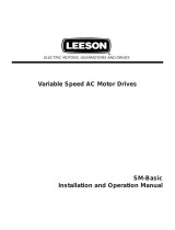LEESON Electric Variable Speed AC Motor Drives SM-Basic User manual