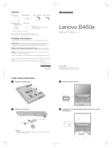 Lenovo B460E User manual